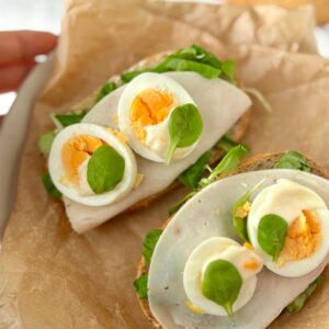 Kanapki z wędliną i jajkiem Sukces na diecie Jadłospis jesienny Jadłospis zimowy