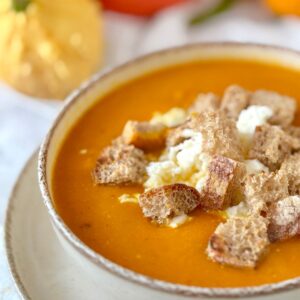 Zupa krem z dyni Sukces na diecie Jadłospis jesienny Jadłospis zimowy
