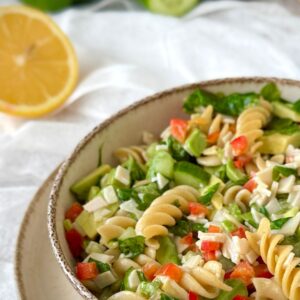 Sałatka makaronowa Jadłospis jesienny Jadłospis zimowy